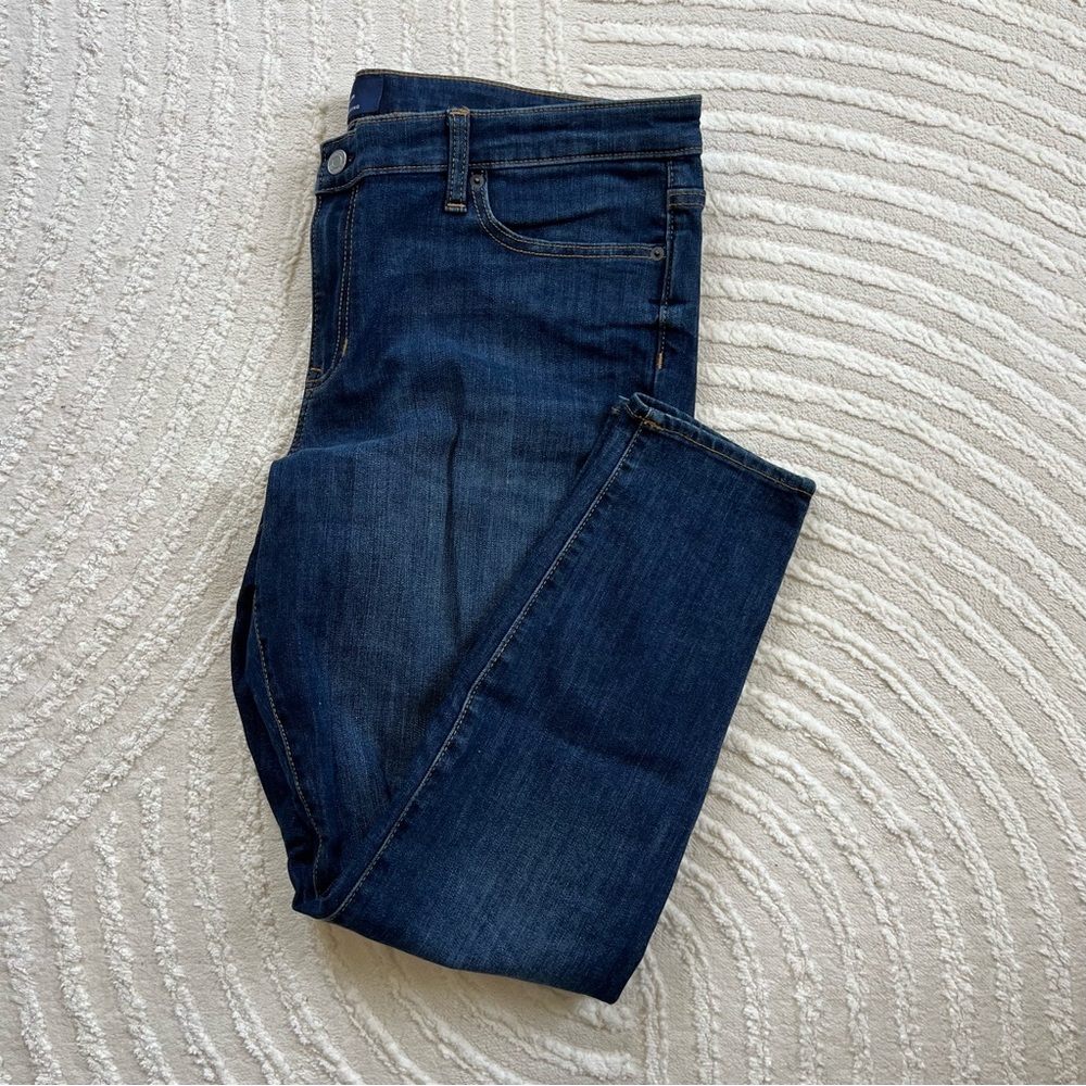 GAP Blue Skinny Jeans with Subtle Fading